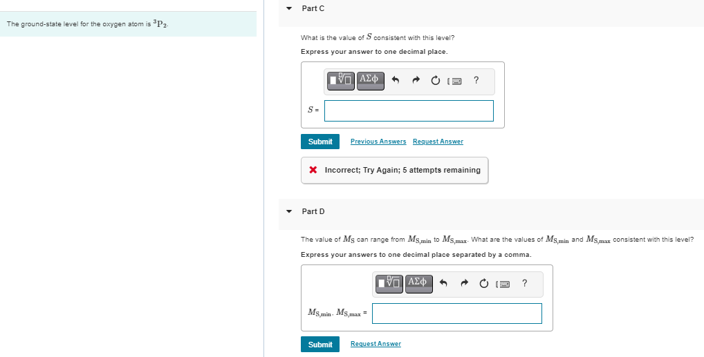 solved-the-ground-state-level-for-the-oxygen-atom-is-3p2-chegg