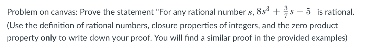 7 √ 3 is a rational number true or false