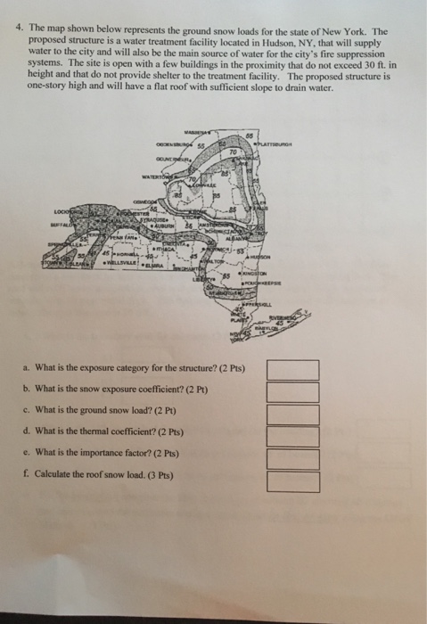 Snow Load Map Ny - United States Map States District