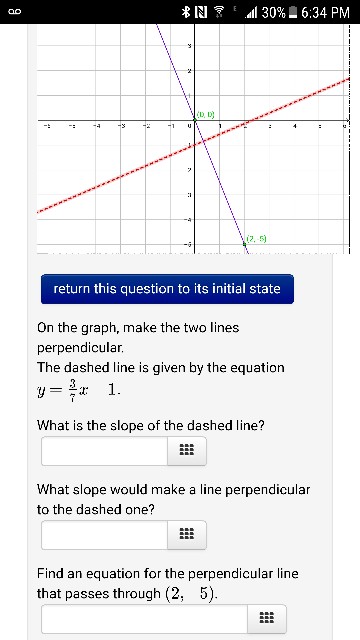 Solved (1 point) Find the unique solution to this system of | Chegg.com