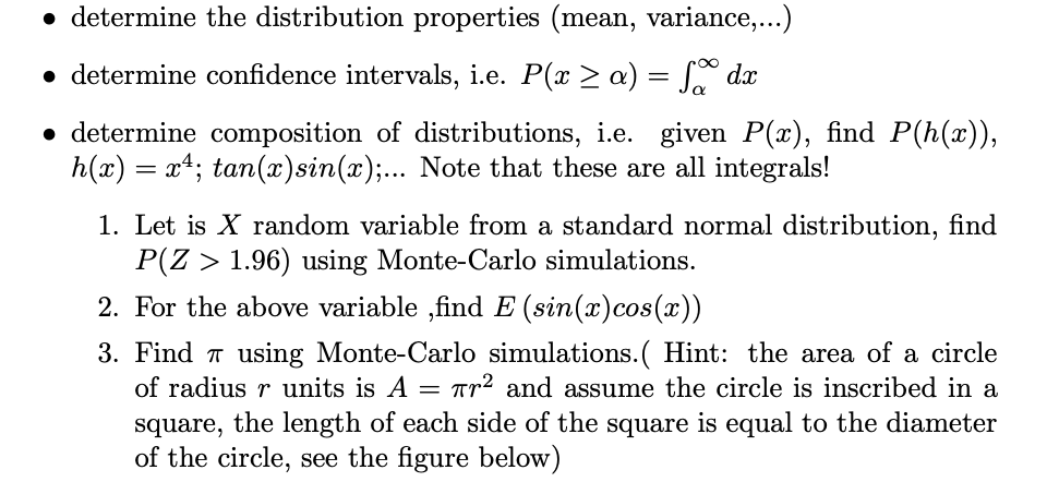 Solved Given Any Arbitrary Probability Distribution And | Chegg.com