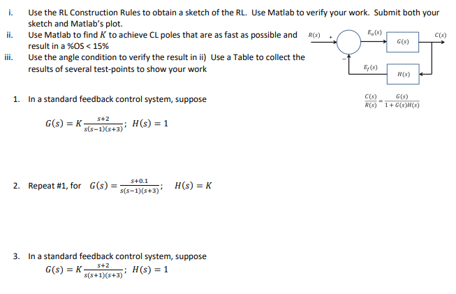 Solved i. ii. Use the RL Construction Rules to obtain a | Chegg.com