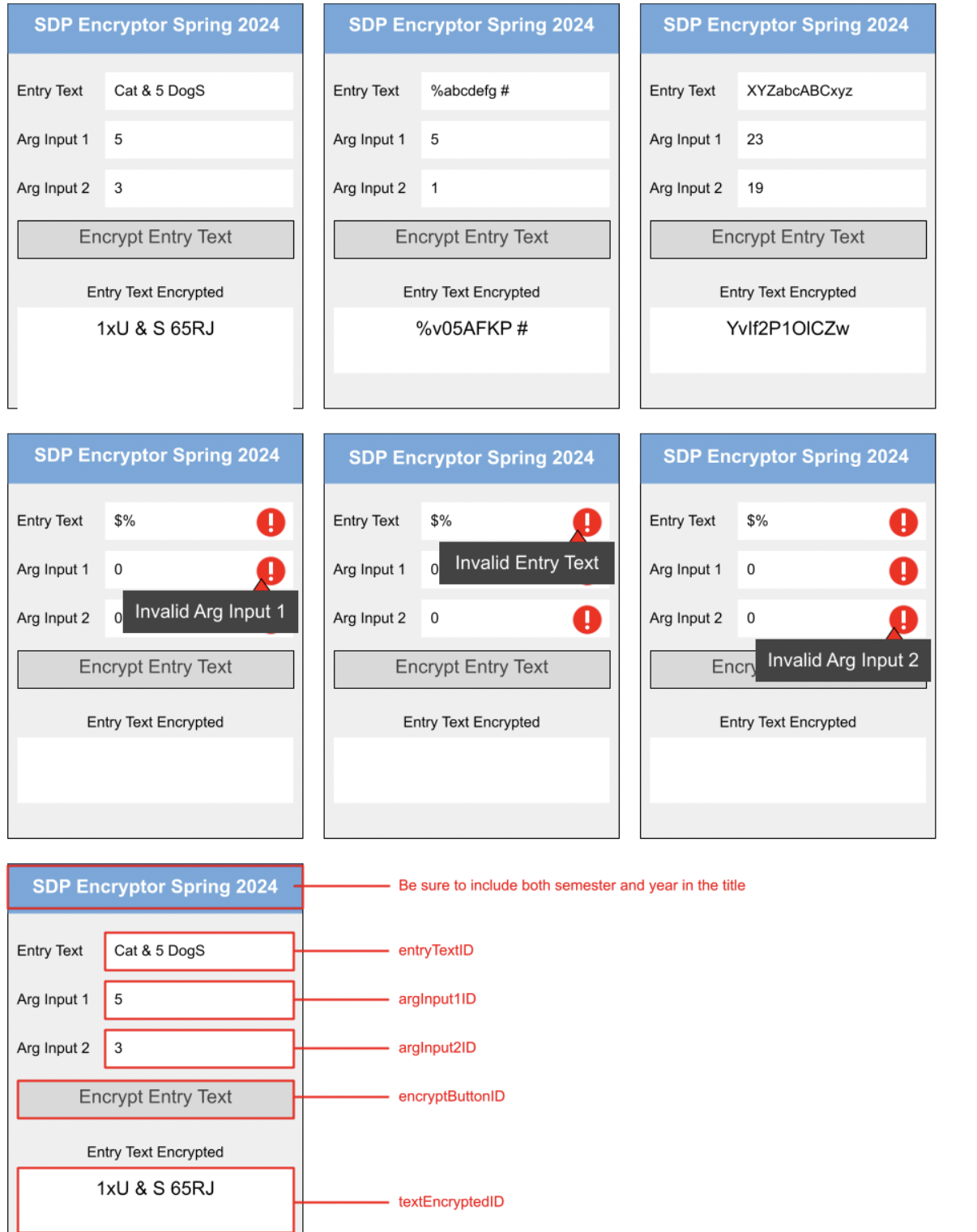 Solved develop a simple Android app, SDPEncryptor, that | Chegg.com