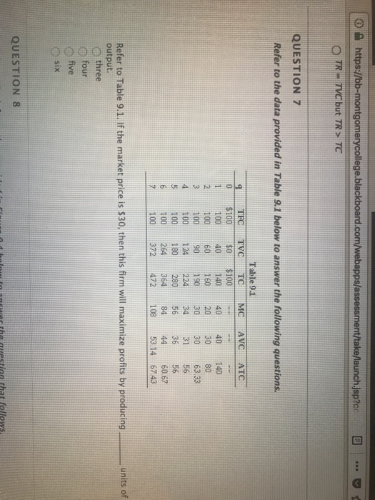 Solved tg rd aunch.jsp?cr ?1·.. QUESTION 7 Refer to the data | Chegg.com