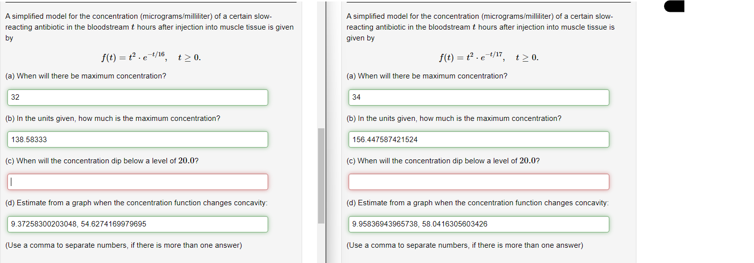 Solved I only need PART C for both of them PLEASE. I WILL | Chegg.com