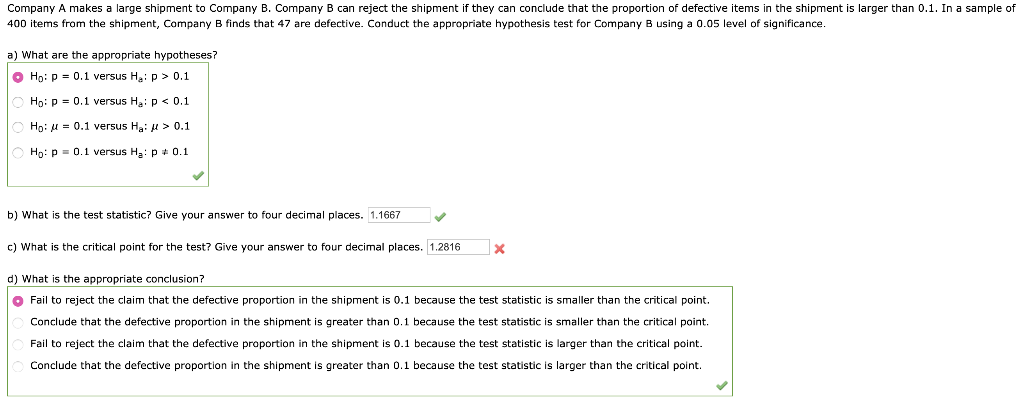 Solved Company A Makes A Large Shipment To Company B. | Chegg.com