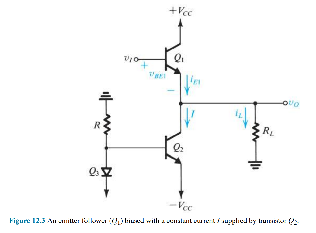 Solved 12.2 A sourcefollower circuit using NMOS transistors