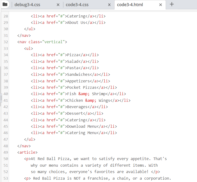 I need help debugging the grid areas in the | Chegg.com