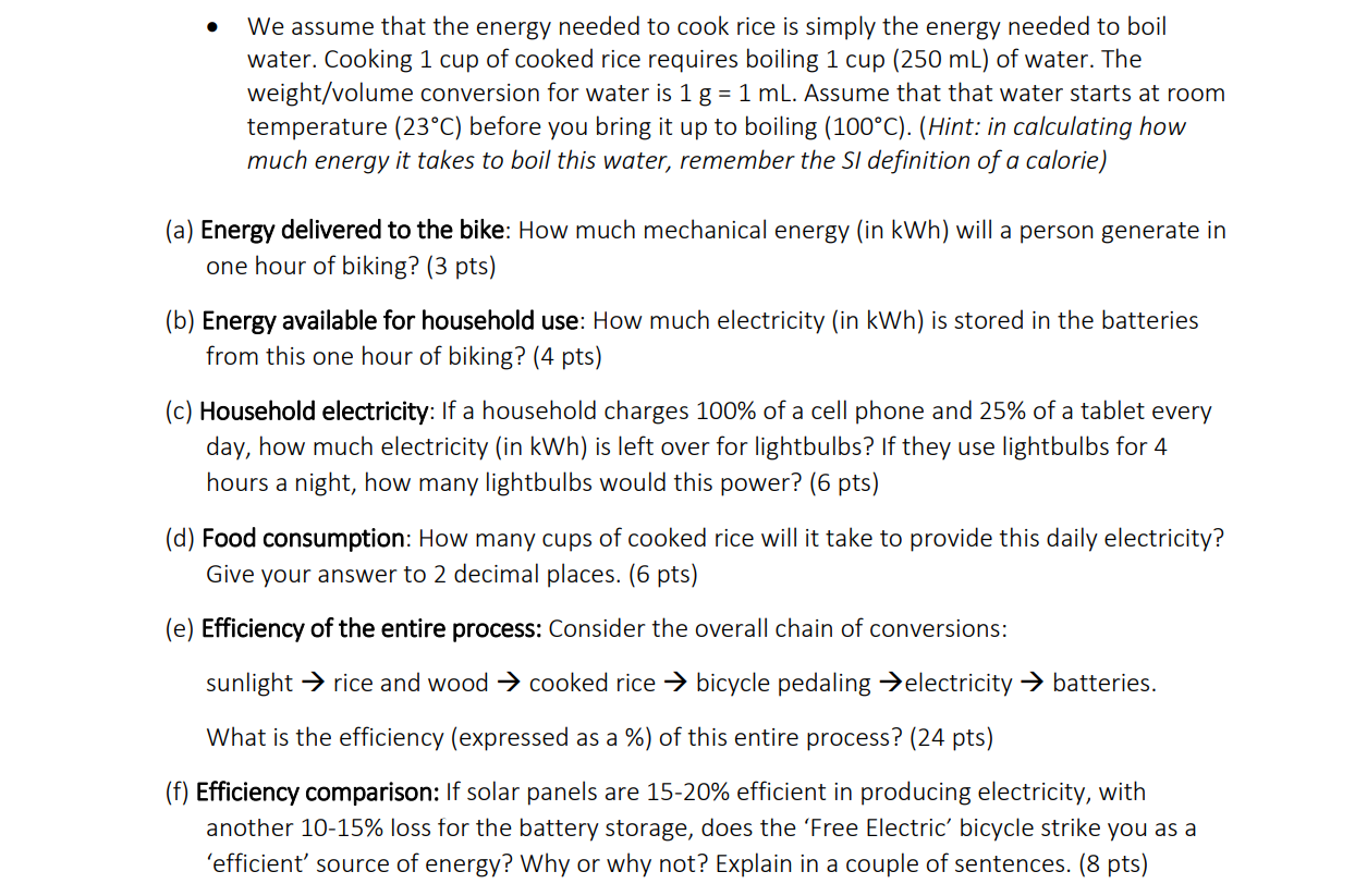 bike that creates electricity