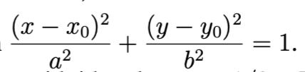 Solved A particle is moving along an ellipsoid in the plane | Chegg.com