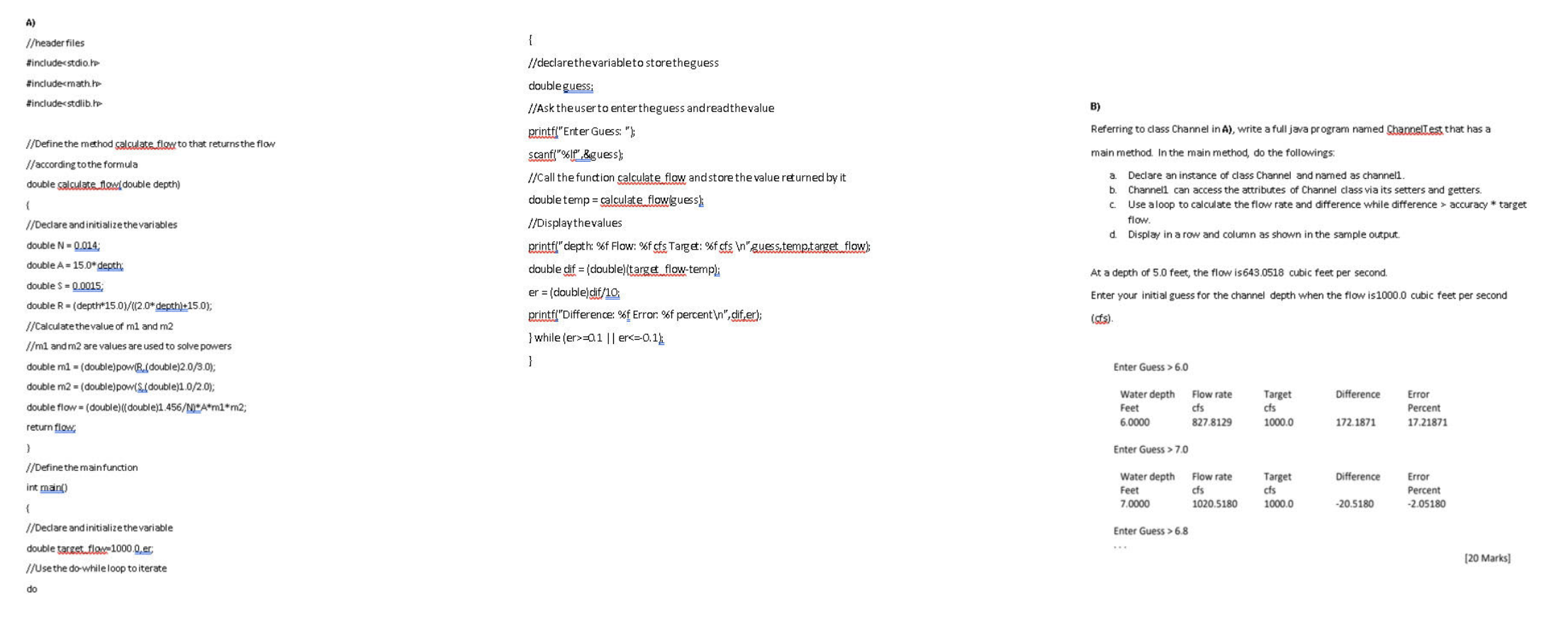 Solved A) //header files #include #include //Define the | Chegg.com