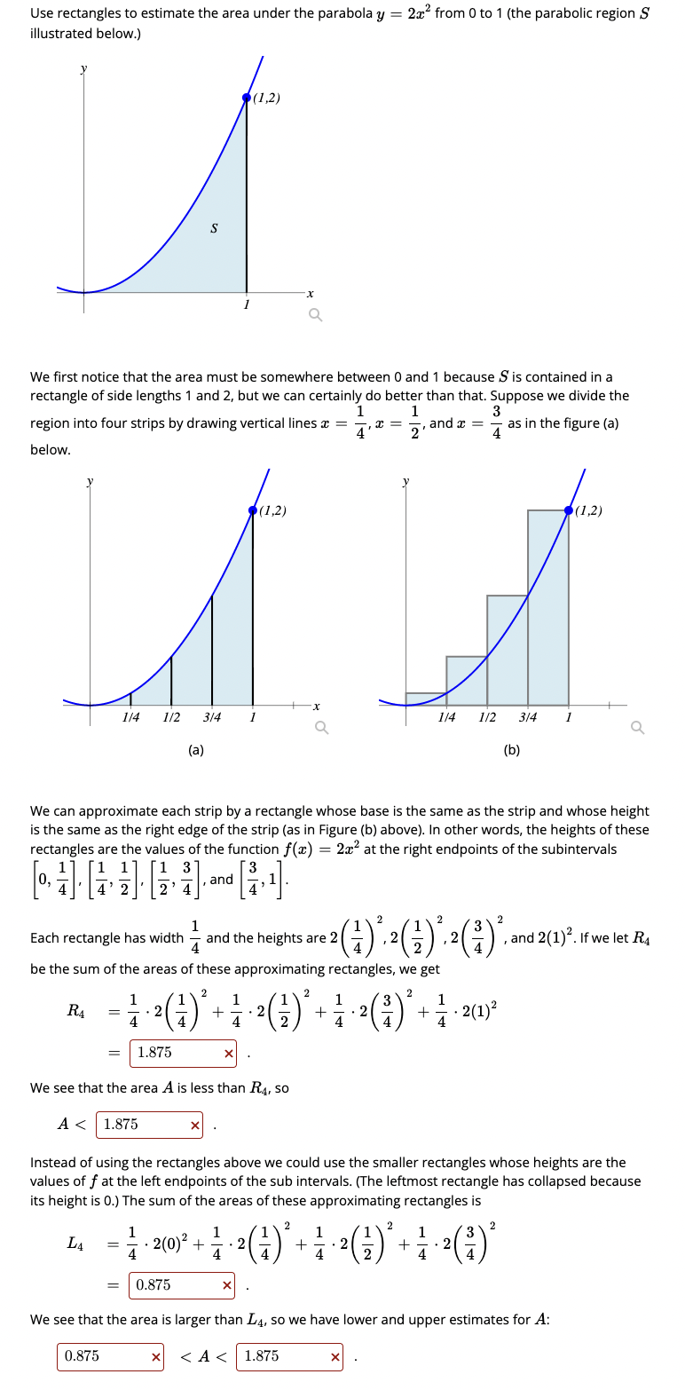 Solved Use rectangles to estimate the area under the | Chegg.com