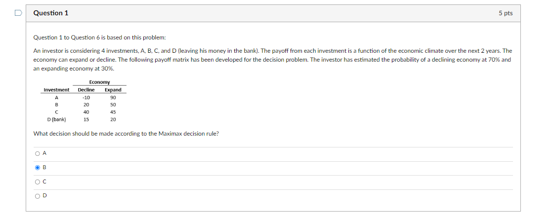 Solved Question 1 to Question 6 is based on this problem: An | Chegg.com