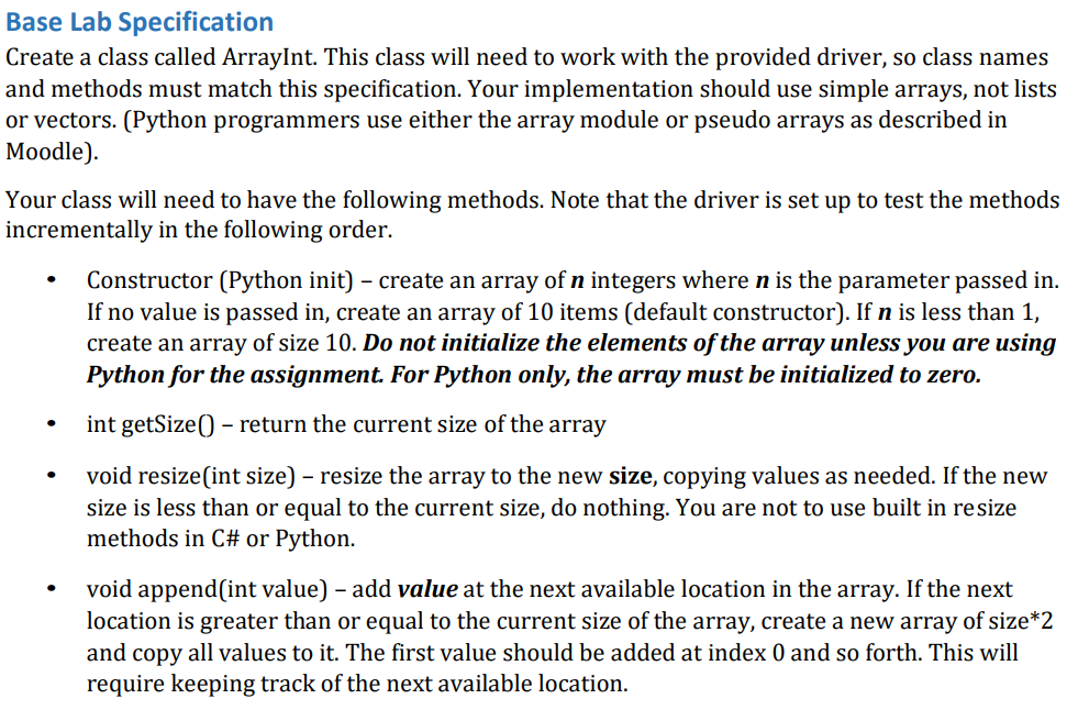 Solved I am implemeenting this in PYTHON. It is important | Chegg.com