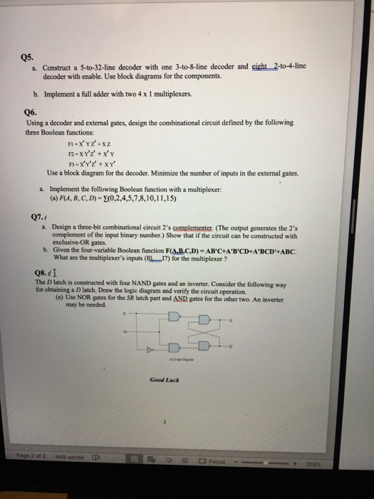 Solved Q5 A Construct A S To 32 Line Decoder With One Chegg Solved Q5 A Construct A S To 32 Line Decoder With One Chegg