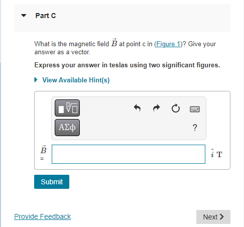 Solved Part A Assume that I = 15 A. What is the magnetic | Chegg.com