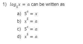 5 added to x is written as