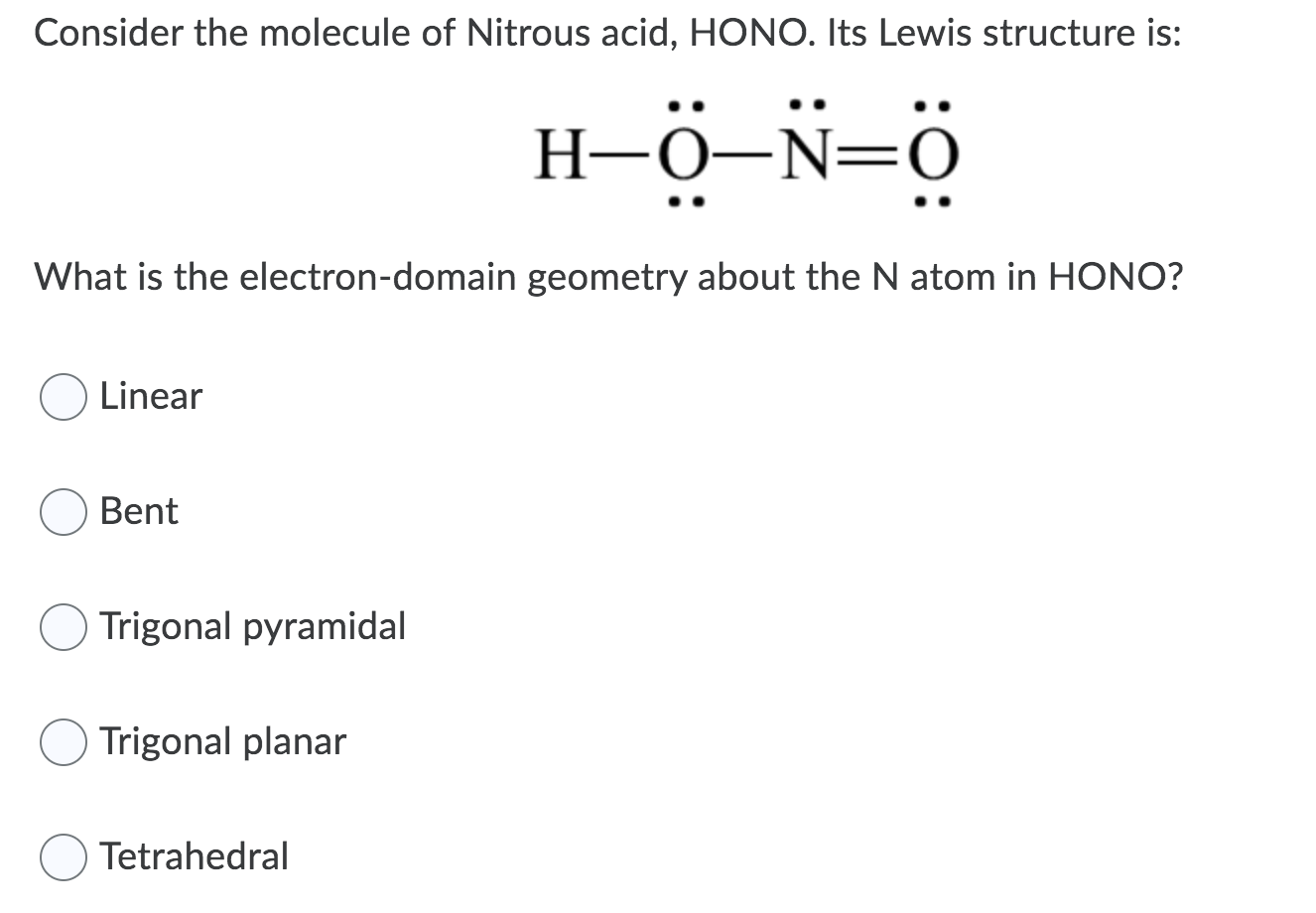 Solved What is the correct Lewis structure of ethylene,