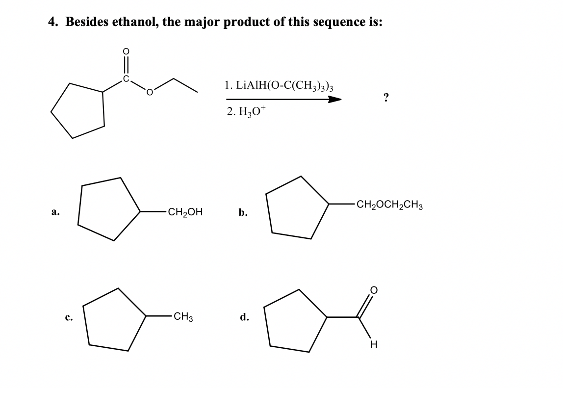 solved-4-besides-ethanol-the-major-product-of-this-chegg