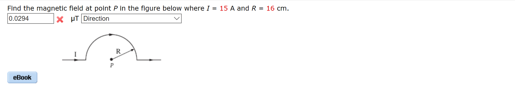Solved Find the magnetic field at point P in the figure | Chegg.com