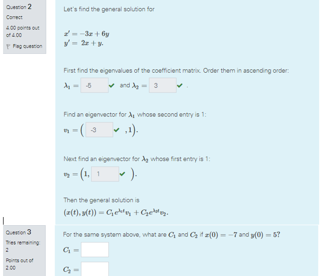 Solved Question 2 Let's find the general solution for | Chegg.com
