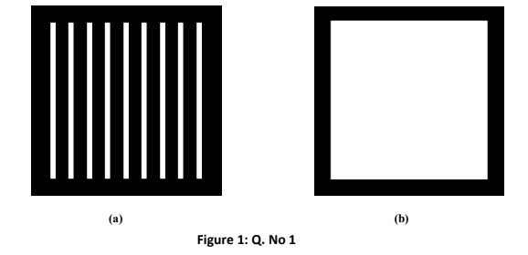 Solved The white bars in the test pattern shown in figure | Chegg.com