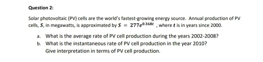 Solar Photovoltaic (PV) Cells Are The World's | Chegg.com