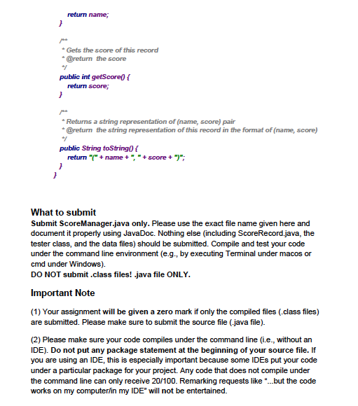 Solved Task Description Please write a program in Java to | Chegg.com