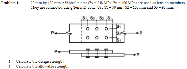 solved-20-mm-by-190-mm-a36-steel-plates-fy-248-mpa-fu-chegg