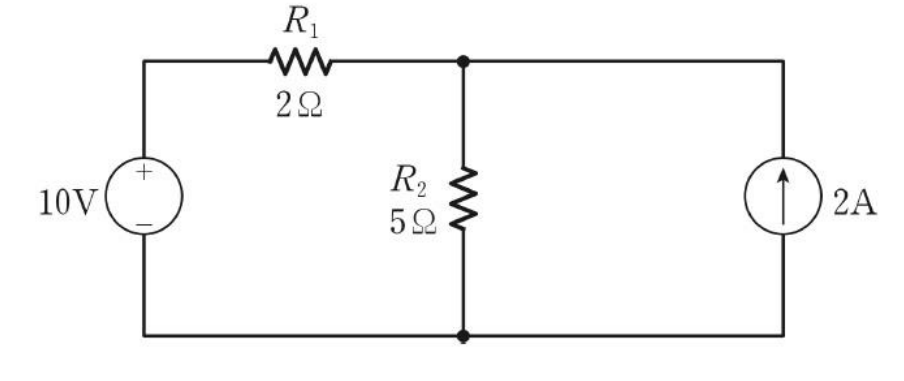 Solved It is a circuit that includes one voltage source and | Chegg.com