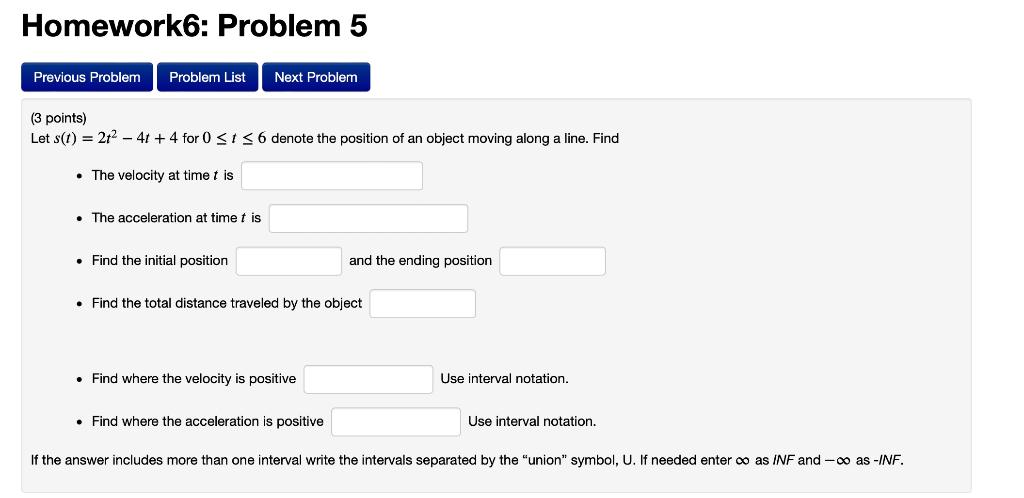 Solved 3 Points Let S T 2t2−4t 4 For 0≤t≤6 Denote The