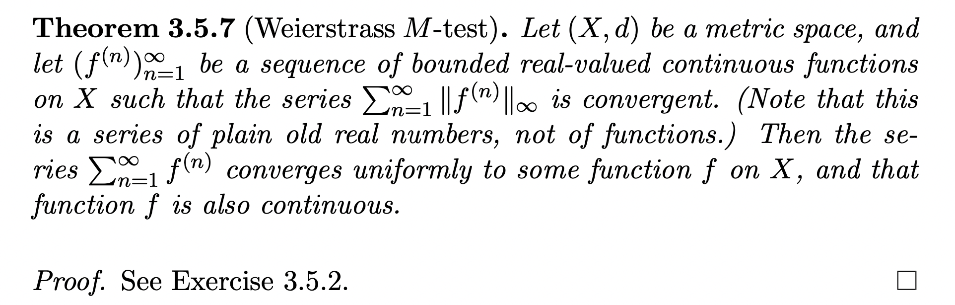 Solved Exercise 3.5.2. Prove Theorem 3.5.7. (Hint: First | Chegg.com