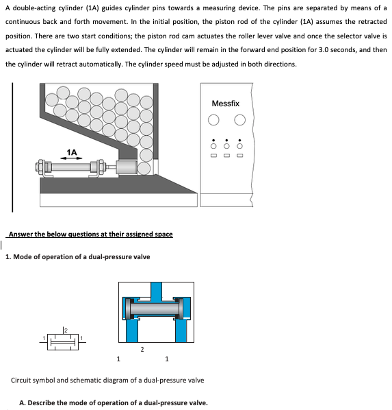 two pressure valve