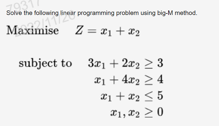 solved-solve-the-following-linear-programming-problem-using-chegg