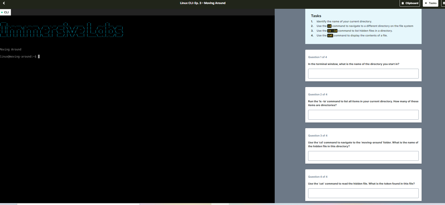 linux-cli-ep-3-moving-around-clipboard-x-tasks-chegg