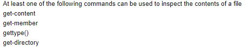 Solved At least one of the following commands can be used to | Chegg.com