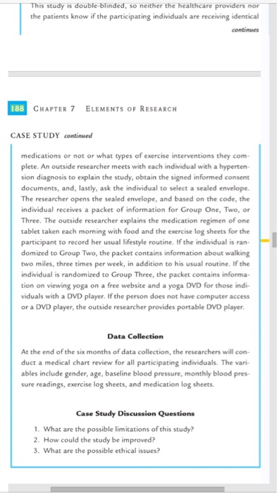 Solved Case Study Research Question At North Central | Chegg.com