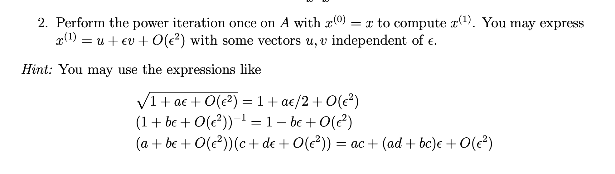 Solved Let 1 El 2 Eite X 2 1104 1 E Where Chegg Com