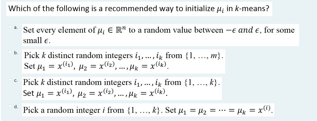Which of the following is a recommended way to | Chegg.com