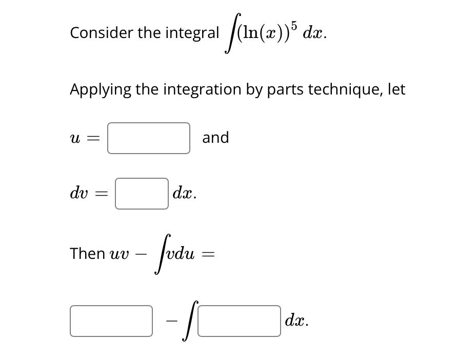 Gujrati] Integrate the function is Exercise. (e^(5 log)-e^(4logx))/