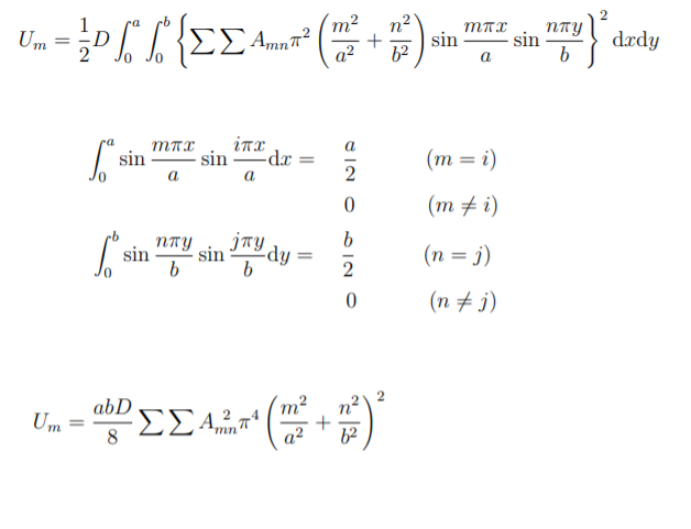 Solved Figures below show how to derive Amn. Please derive | Chegg.com