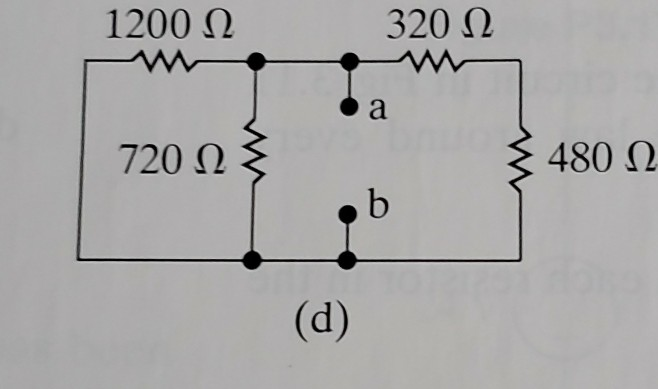 Solved PSPICE ICE Find the equivalent resistance Rab for | Chegg.com