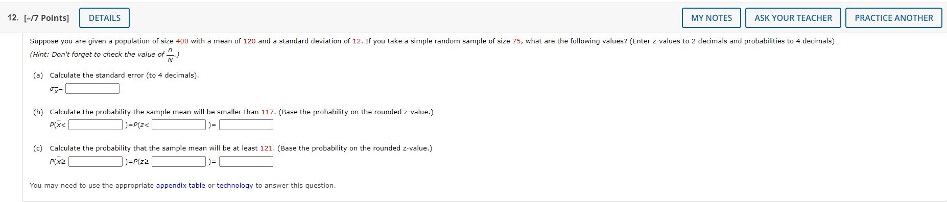 Solved (Hint: Don't forget to check the value of Nn.) (a) | Chegg.com