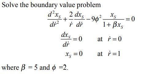 Solved Solve the boundary value problem | Chegg.com