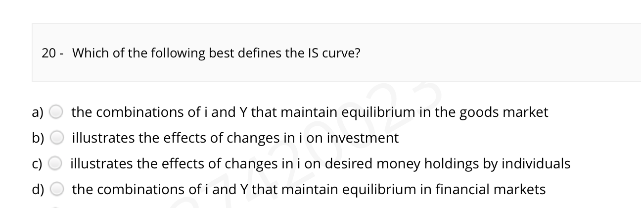 solved-20-which-of-the-following-best-defines-the-is-chegg