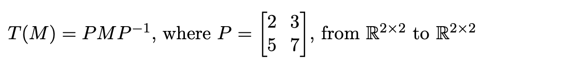 Solved Determine Whether The Linear Transformation Is An Chegg Com   ScreenShot2023 11 07at11.51.40AM 