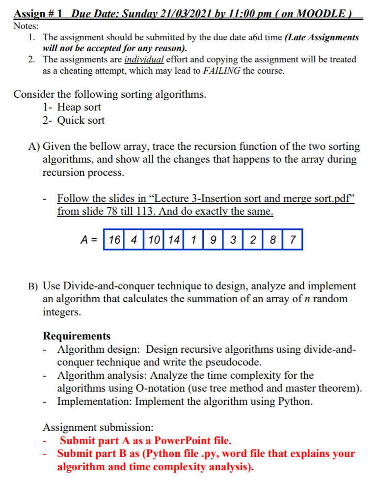 due date assignment problem