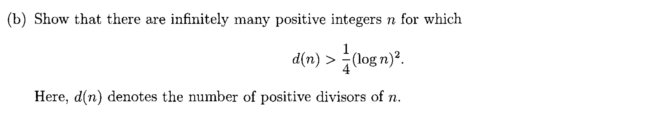 Solved 5. (a) Prove that for any positive integer n, we have | Chegg.com