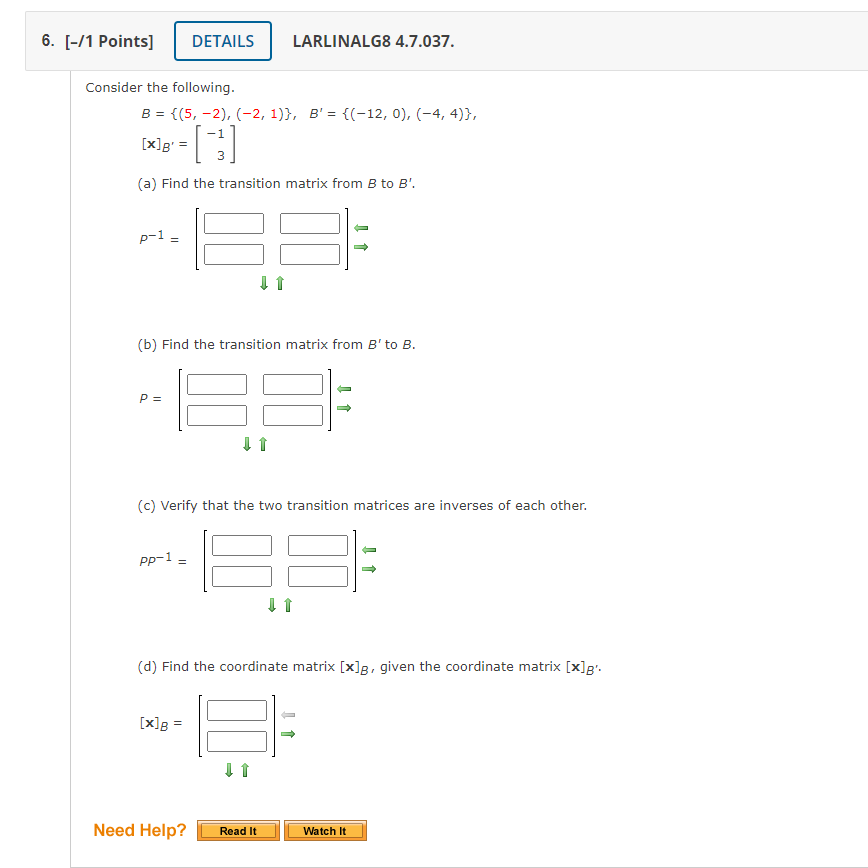 Solved Linear Algebra Please Answer The Question I Will | Chegg.com