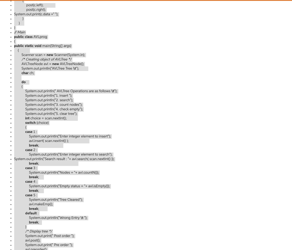 Solved Please write a JAVA program and also provide some | Chegg.com